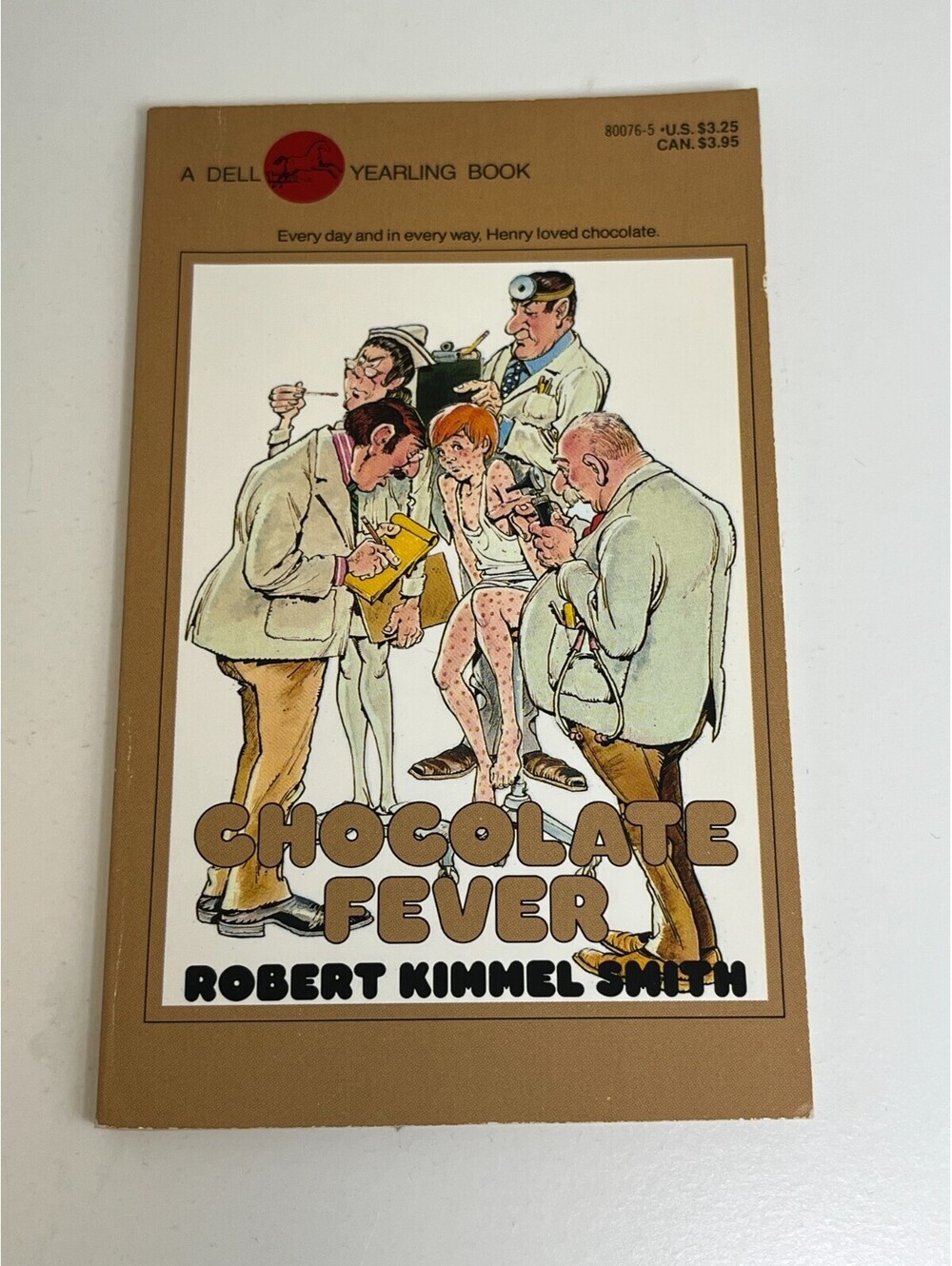Chocolate Fever Robert Kimmel Smith Dell Yearling 1986 Paperback Book Club Ed